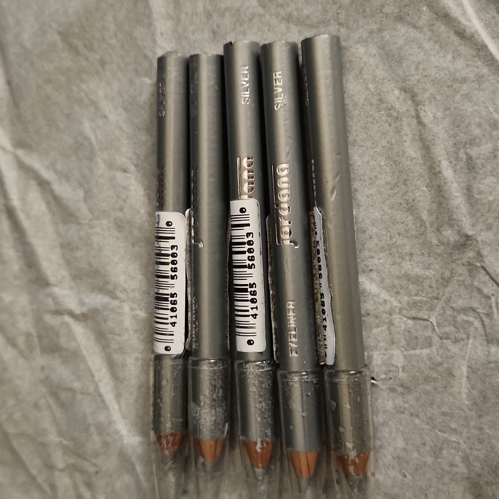 LOT OF 5 JORDANA SILVER EYELINER 4'' NEW
